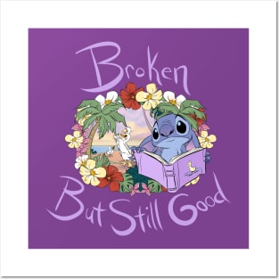 Stitch Longing-Broken But Still Good Posters and Art